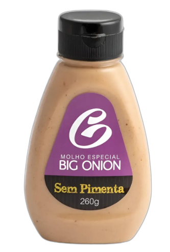Frasco do Molho Especial Big Onion Sem Pimenta